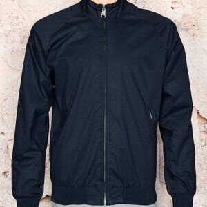 Men's The Original Ben Sherman Dark Blue Harrington Jacket - M